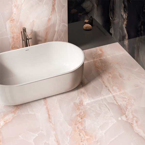 Πλακάκι Tele Di Marmo Onyx Pink γυαλιστερό 60x120 cm